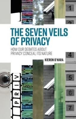#ad Kieron O#x27;Hara The Seven Veils of Privacy Hardback $170.54