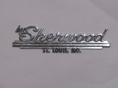 #ad Vintage Sherwood Ford St. Louis Missouri Metal Dealer Badge Tag Emblem Trunk $36.00