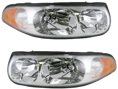 #ad For 2000 2005 Buick LeSabre Headlight Assembly Set 27388SQ 2003 2002 2004 2001 $119.95