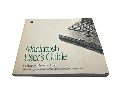 #ad Apple Macintosh PowerBook 145 Manual Paperwork Vintage Rare $24.33