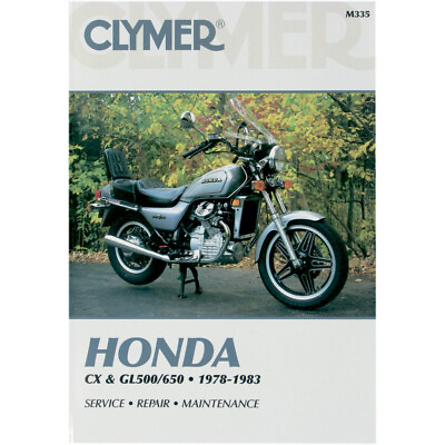 #ad CLYMER Physical Book for Honda 500 650 Twins 1978 1983 CX500 GL500 CX650 GL650 $43.91