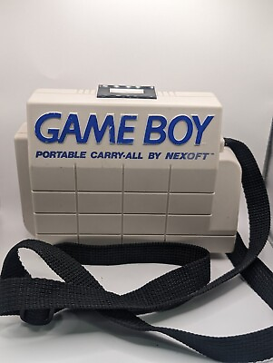 #ad Nintendo Game Boy Nexoft Portable Carry All Hard Shell Used amp; Cleaned $29.99