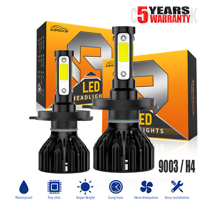 #ad 2pcs LED Headlight Bulbs H4 9003 for Honda CR V CRV 2007 2014 Hi Lo Beam 6000K $35.99