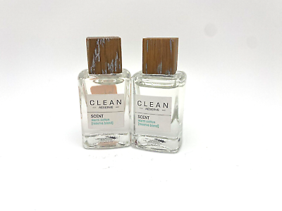 #ad Lot 2 Clean Reserve Scent Warm Cotton Reserve Blend Eau De Parfum Splash 5 ml $18.75