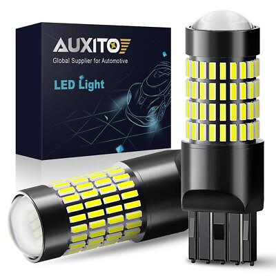 #ad AUXITO Super Bright Back Up Reverse Light 7440 7443 White 6000K LED Bulbs 102smd $14.99
