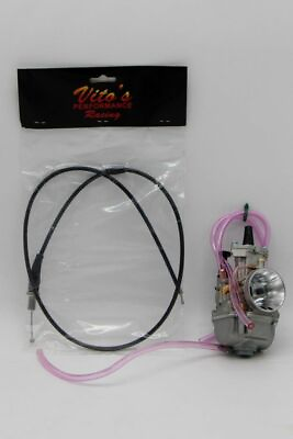 Yamaha Blaster 28MM 28 Mil Larger Carb Carburetor Kit With Vito#x27;s Cable PWK $119.99