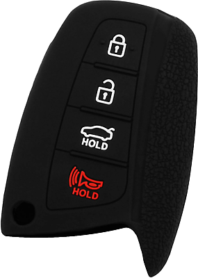 #ad Keyguardz Keyless Entry Remote Car Smart Key Fob Outer Shell Cover Soft Rubber C $11.83