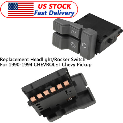 #ad Headlight Parking Lamp Switch Rocker Switch for CHEVROLET Chevy Pickup $6.99