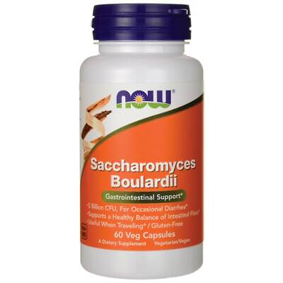 #ad #ad NOW Foods Saccharomyces Boulardii 5 Billion Cfu 60 Veg Caps $14.99