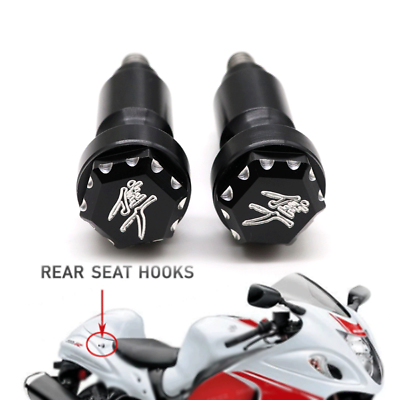 #ad 3D Hex Rear Hooks Seat Screws Bolts For Suzuki Hayabusa GSX1300R 1999 2023 $16.19