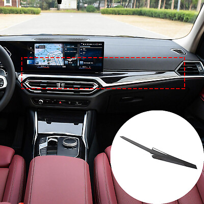 #ad Instrument Panel Trim ABS Carbon Strip Accessories For BMW 3 Series G20 2022 23 $99.99