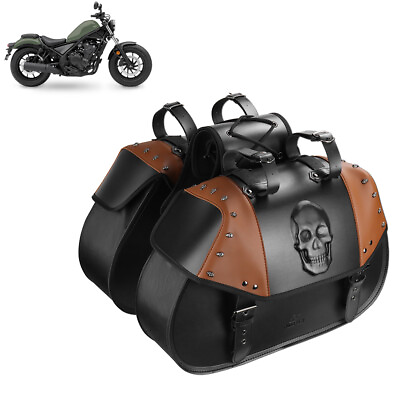 #ad Motor Waterproof Saddle bag Tool Side bag Storage Luggage $80.87