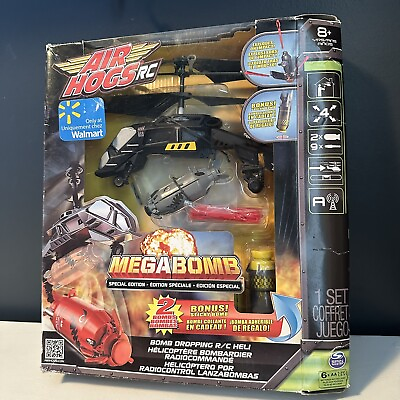 #ad NEW Air Hogs RC Megabomb Helicopter OEM Factory Sealed Bomb Dropping R C Heli $34.43