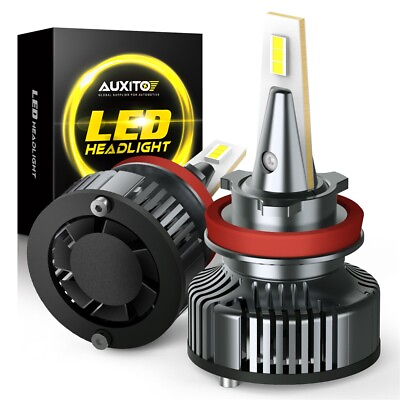 #ad 2x 6500K LED Headlight Low Beam Bulbs H11 H16 H9 16000LM Extreme Bright Y13 Kit $42.99