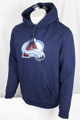 #ad Colorado Avalanche Hoodie Fanatics Primary Logo Sweatshirt Men#x27;s XL Navy $44.19
