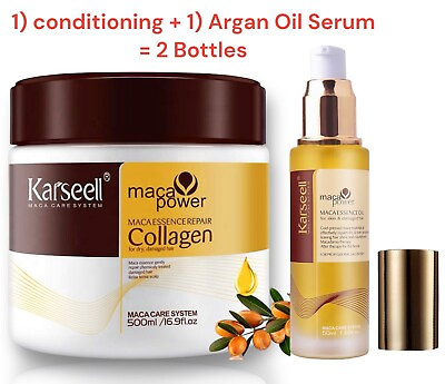 #ad Karseell Collagen Hair Treatment Deep Repair Conditioning OIL ALL HAIR TYPE $37.99