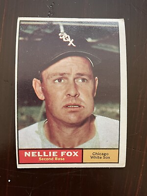 #ad 1961 Topps Set Break # 30 Nellie Fox $4.95