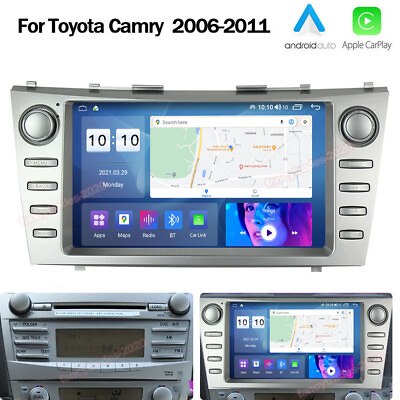 #ad Car Radio Player Stereo Apple Carplay For Toyota Camry 2007 2008 2009 2010 2011 $99.80