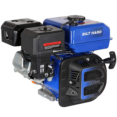 #ad Gas Engine 212cc 4 Stroke OHV 7HP Horizontal Shaft Motor for Go Kart Water Pump $159.99
