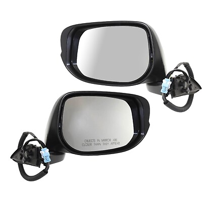 #ad Power Mirror Set Of 2 For 2009 2014 Honda Fit Left And Right Manual Folding $75.28