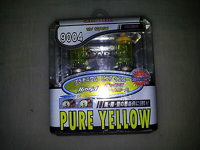 #ad 9004 Pure Yellow Bulb Xenon 65 45 Watt Headlight HID 2800k Spark Hibrid JDM $9.99