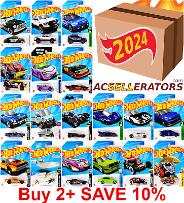 #ad 2024 🏁 Hot Wheels 🏁 Cars Main Line 🚗🚙🚓 🚚 YOU PICK ✅ BUY 15 FREE SHIP ✅ $2.49