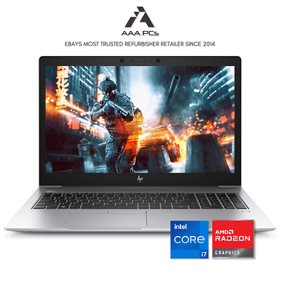#ad HP EliteBook 850 G5 15.6quot; 64GB RAM 2TB SSD Intel Quad Core i7 4.80GHz AMD Radeon $570.00