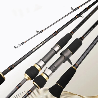 M Power Fishing Rod Pole Spinning Casting Slow Jigging Carbon Hard 12Kg Power S $209.99