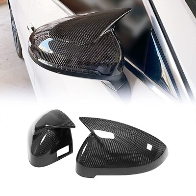 Carbon Fiber Car Side Mirror Covers for Audi A4 B9 S4 RS4 A5 S5 RS5 17 22 $103.55