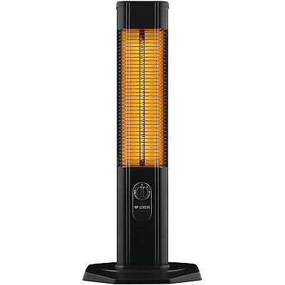 #ad Luxeva Carbon Infrared Floor Heater Patio Heater for Indoor Outdoor Use 1500W $199.00