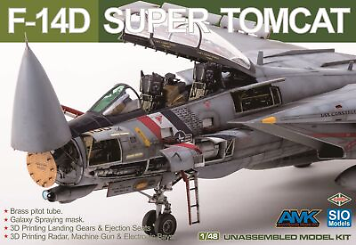 #ad AMK 48003 1 48 F 14D Super Tomcat Special Edition Model Kit $179.28
