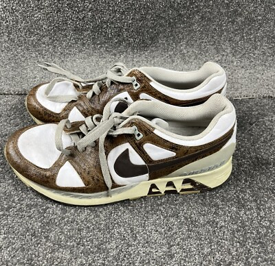 #ad Nike Air Stab Premium Escape Mens US 12 White Brown Snake DS Cross Trainers 07 AU $149.00