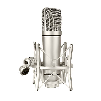 #ad U87 Studio Condenser Microphone with Shock Mount Singing Recording Cardioid Mic $26.96