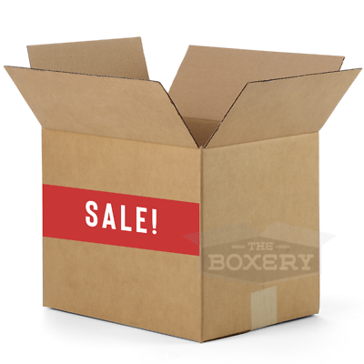 #ad Corrugated Shipping Boxes Small 4 16#x27;#x27; Sizes The Boxery $68.50