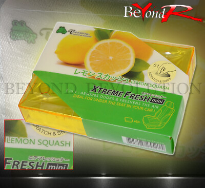 #ad Treefrog Xtreme Fresh Mini Under Interior Seat Air Freshener Vip Lemon Squash $7.75