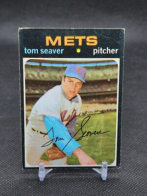 #ad TOM SEAVER ⚾️ 1971 Topps #160 New York Mets HOF $9.99