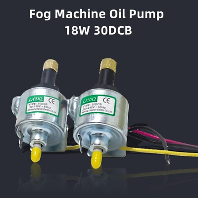 #ad New Fog Machine Oil Pump Oil Pump 40DCB Oil Pumps 220V 240V 400W 600W 900W $12.56