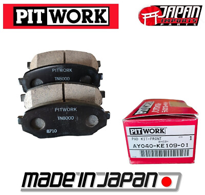 #ad MADE JAPAN Pitwork Brake Front Pad Set Pajero Mini H51A H56A AY040KE10901 $75.00