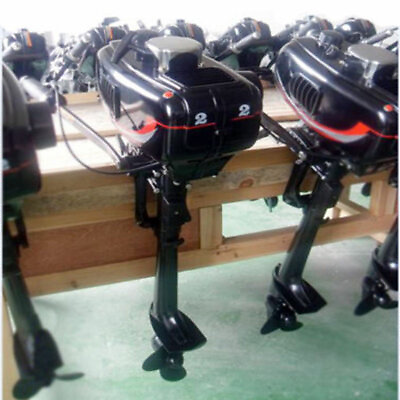 2 Stroke 3.5 HP Outboard Motor Heavy Duty Boat Engine Water Cooled System 10km h $280.00