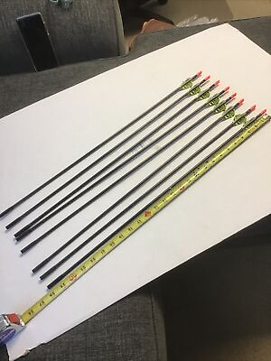 #ad Lot of 8 AFC Max II 2540 Carbon Arrows Target Competition Hunting 26quot; Blazer $39.95