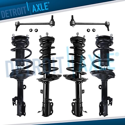 #ad Front Rear Struts Sway Bars for Lexus RX330 RX350 RX400h Toyota Highlander AWD $334.16