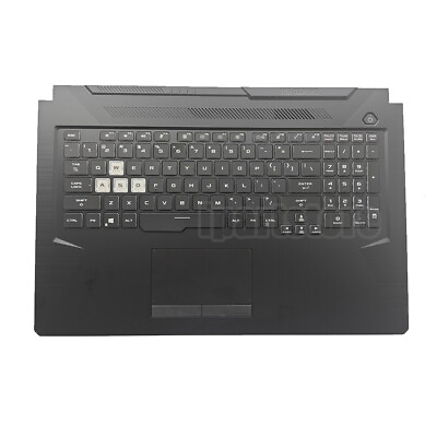 #ad New For Asus TUF Gaming F17 FX706HC FX706LI FX706HE Palmrest Keyboard LED RGB $159.00