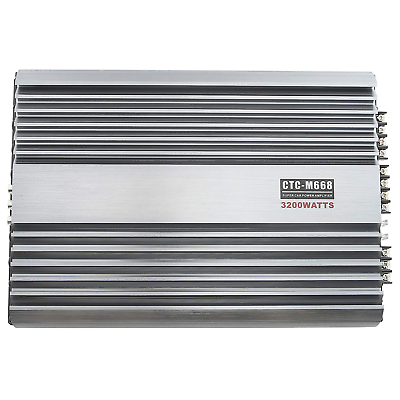#ad 3200W 12V 4 Channel Car Amplifier Stereo Power Amp Audio 4CH Bass Sub Woofer $99.36