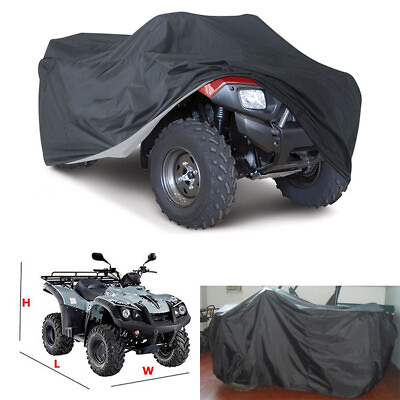 #ad Waterproof Quad Bike ATV Cover Storage For Honda Kawasaki Suzuki Yamaha Polaris $61.70