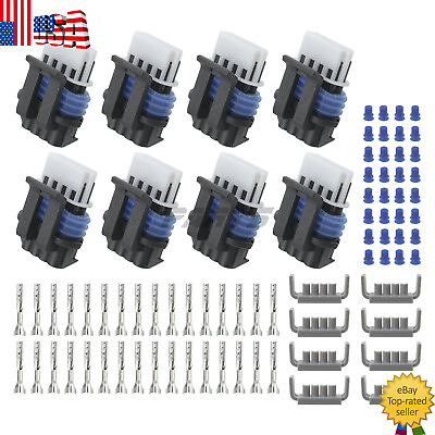 #ad For GM Chevy LS2 LS7 Truck D581 D585 8X Ignition Pack Coil Connectors Kit $10.94