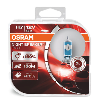 #ad H7 OSRAM Night Breaker LASER Lámparas faros 64210NL HCB Twin EUR 33.43
