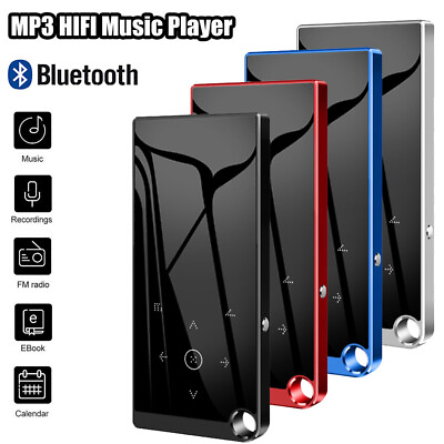 #ad Bluetooth Support 128GB MP4 MP3 Lossless Music Player FM Radio Recorder Sport US $25.80