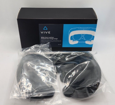 #ad 2x Pair NEW Genuine Original HTC Vive VR headset CUSHION Wide eye Face pad $39.95