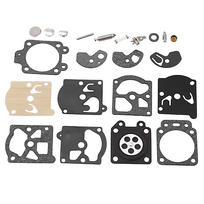 #ad Durable Useful Carburetor Rebuild Kit Engine Gaskets Maintenance Tools $6.34