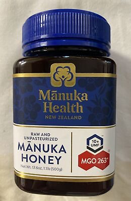 #ad Manuka Health New Zealand Raw Unpasteurized Honey MGO 263 10 UMF 17.6 oz $35.00